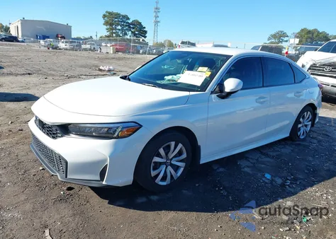 2025 Honda Civic Lx из США, поврежденный, VIN 2HGFE2F25SH532084